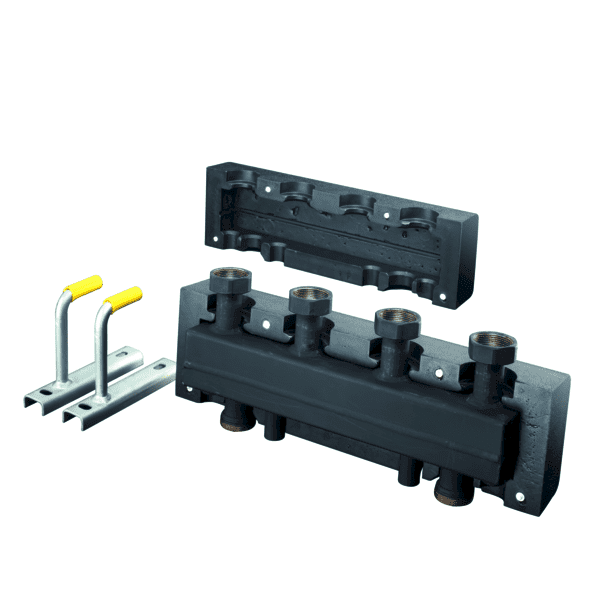 OVENTROP-Hydraulische Weiche HydroFixx DN 25, für 2 Heizkreise, Stahl