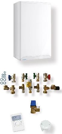 MHG Paket ecoGas ProX 30/38 mit RSC-OT, Außenfühler und Anschluss-Set
