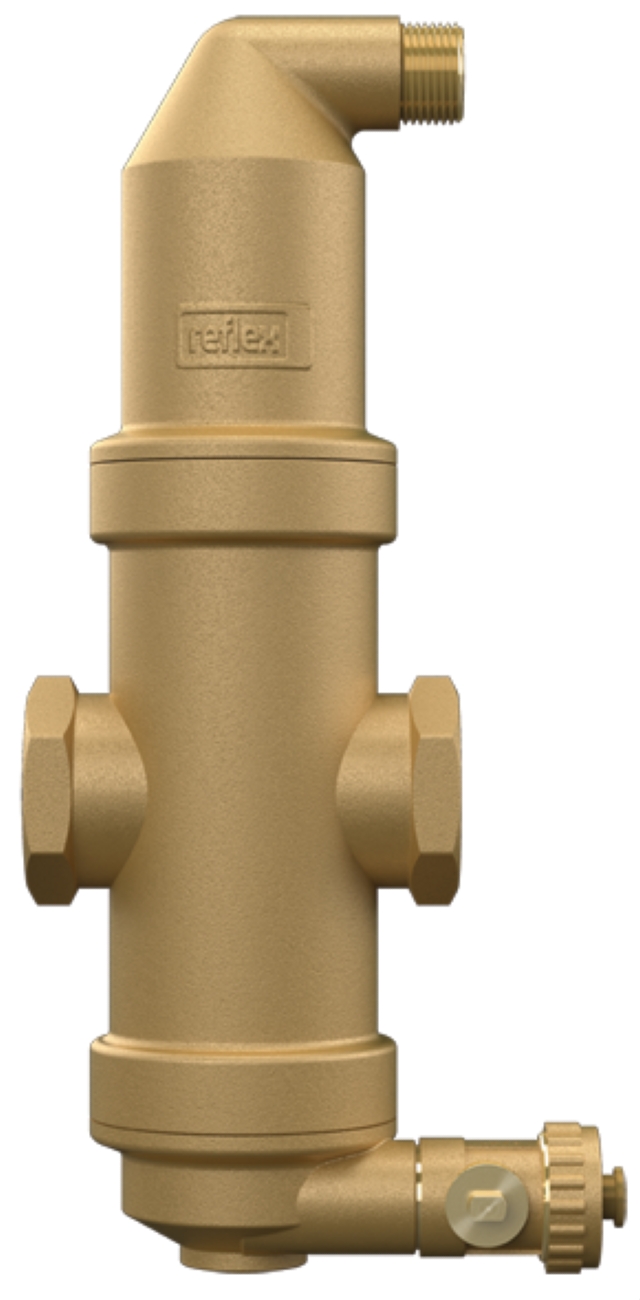 Reflex Mikroblasen-/Schmutzabsch. Extwin TW 22,Klemmring,ohne Magnet,10bar