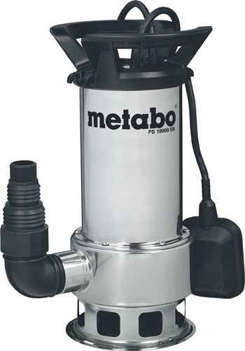 Tauchpumpe PS 18000 SN 18000 l/h 1100 W VA METABO Tauchpumpe PS 18000 SN 18000 l/h 1100 W VA METABO