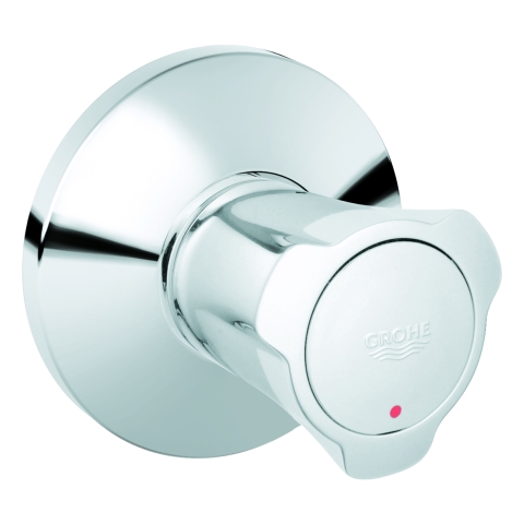 GROHE UP-Ventil Oberbau Costa 19855_1 Markierung rot Einbautiefe 10-35mm chrom