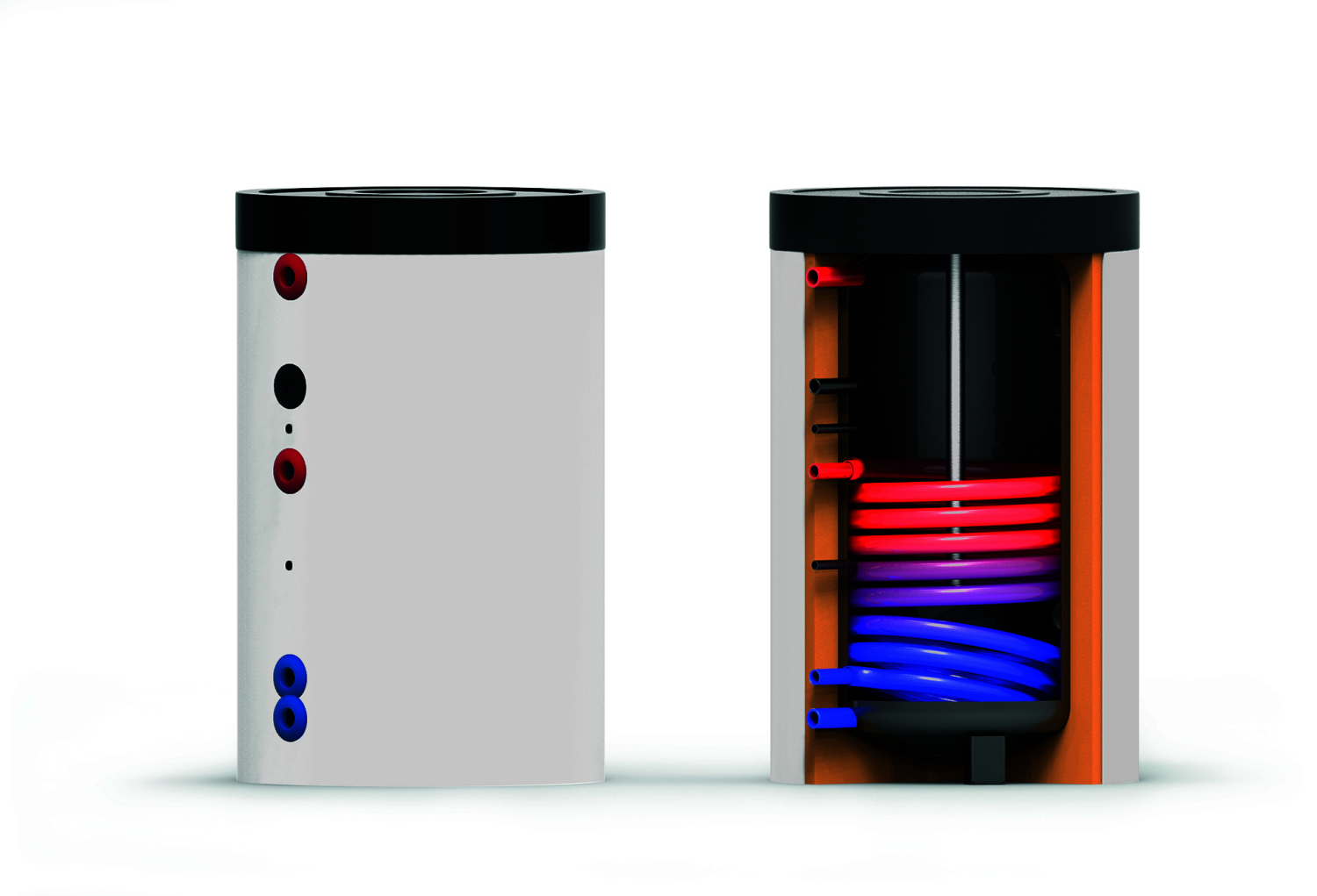 TE  Trinkwasserspeicher TWS-1W 120 1 WT, EEK A, weiß