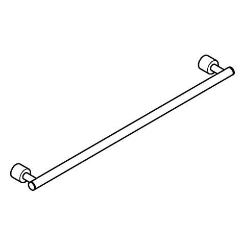 GROHE Badetuchhalter Atrio 40889 600mm warm sunset gebürstet