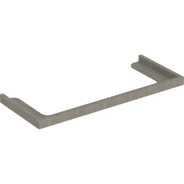 Geberit WT-Rahmen f. Citterio US m. Glaspl. Breite WT 75cm, beige