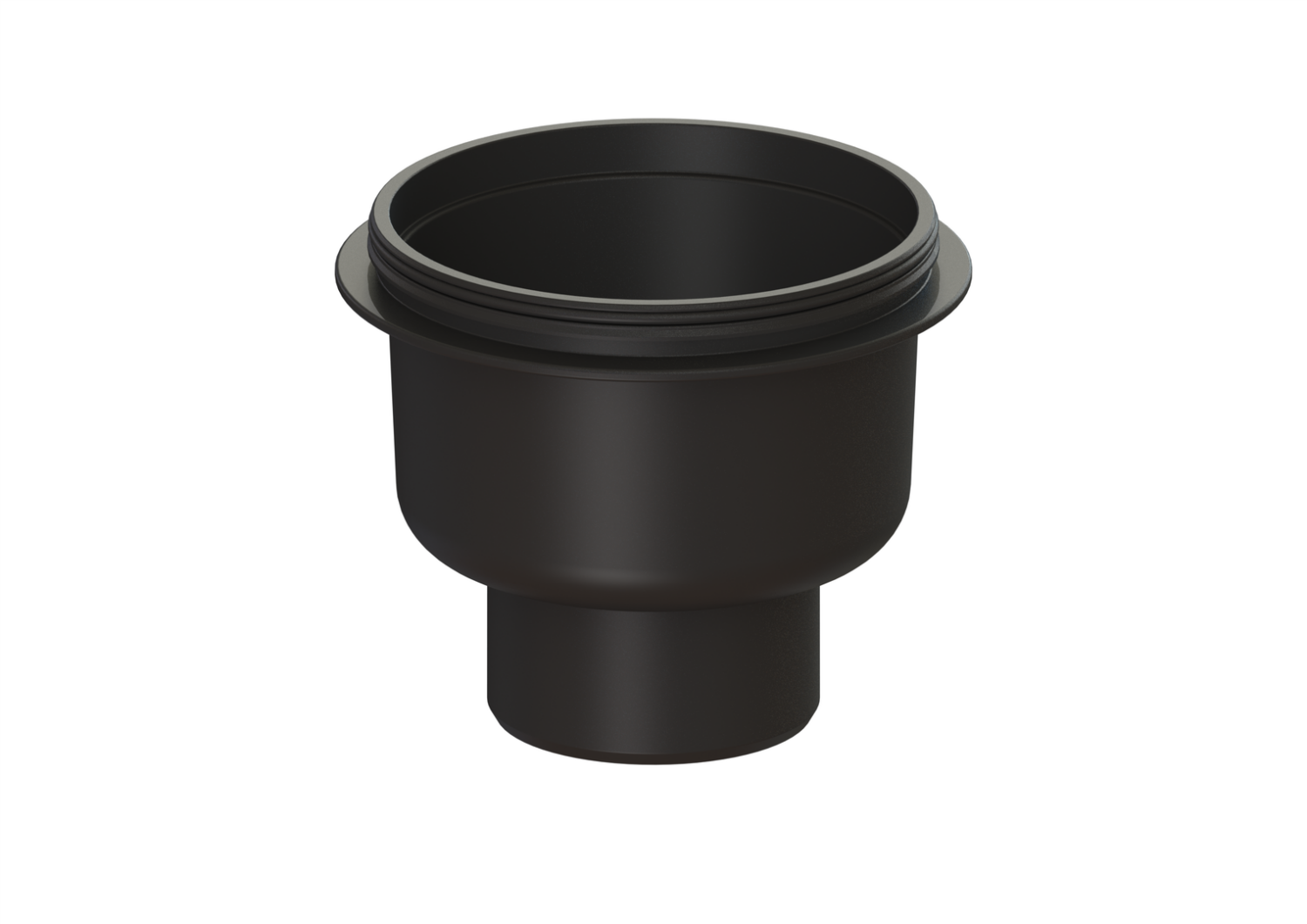 KESSEL-Ablaufkörper für Abdeckplatte für Geruchsverschluss 50 mm, schwarz