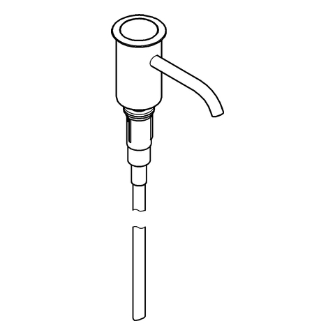GROHE Pumpvorrichtung 48170 chrom