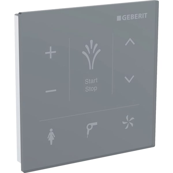 Geberit Wandbedienpanel für Geberit AquaClean schwarz /Glas Geberit Wandbedienpanel für Geberit AquaClean schwarz /Glas