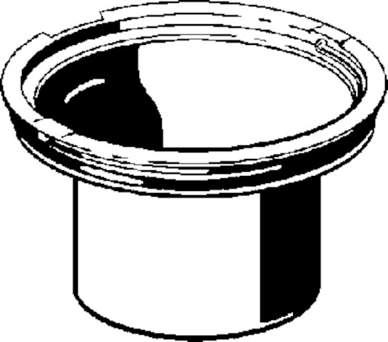 Viega Tauchrohr 4973.91 in 90x50mm Kunststoff grau