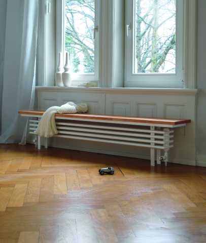 Zehnder Bank-HK Radiator Bench B6200/4 184x210x2000 RAL 9016 AB 3570