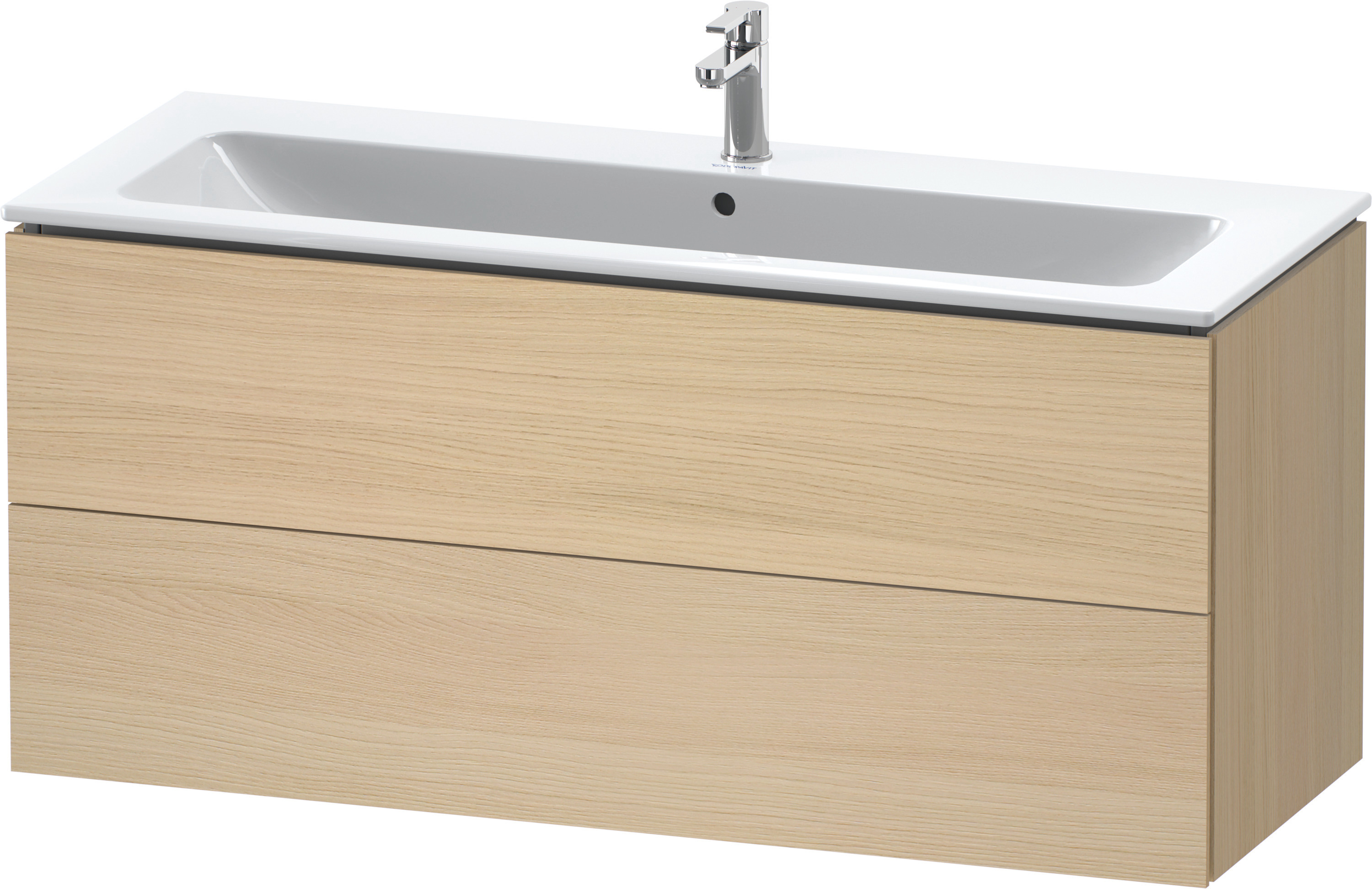 DU WTU wandh. L-Cube 481x1220x550mm 2 SchKa, f.233612, mediterrane eiche