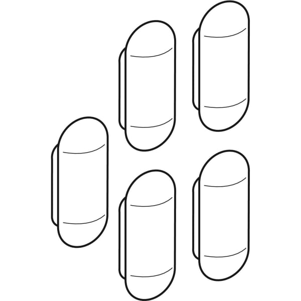 Geberit Set Puffer für Bidetsitz Vitelle (5 St.)
