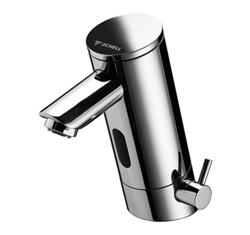 SCHELL WT-Arm. PURIS E HD-M, Elektron. Mischwasser,  Batteriebetrieb, chrom
