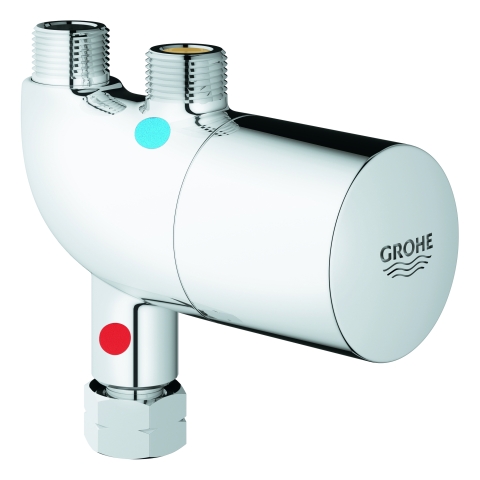 GROHE Therm.Verbrühschutz/Untertisch-THM Grohtherm Micro 34487 chrom