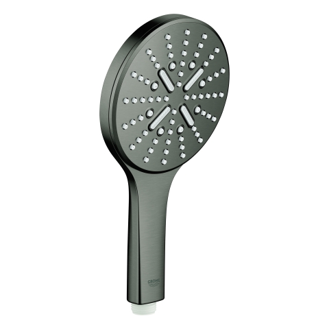 GROHE Handbrause Rainshower 130 Smart Active 26574 8,5l/min hard graphite geb.