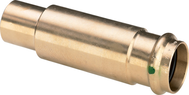 Viega Schiebemuffe mit SC Sanpress 2215.4 in 22mm Siliziumbronze