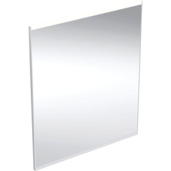 Geberit Option Plus LSP, eckig, direkte Bel. u. ind. Bel., 60x70x3,5cm, alu elox