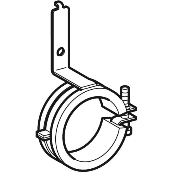 Geberit Duofix Rohrschelle d40 für WT Anschlussbogen