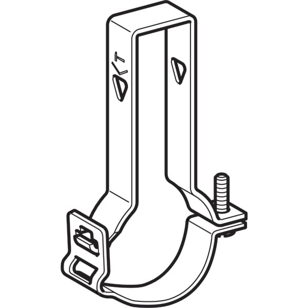 Geberit Pluvia Rohrschelle verstellbar d75/83