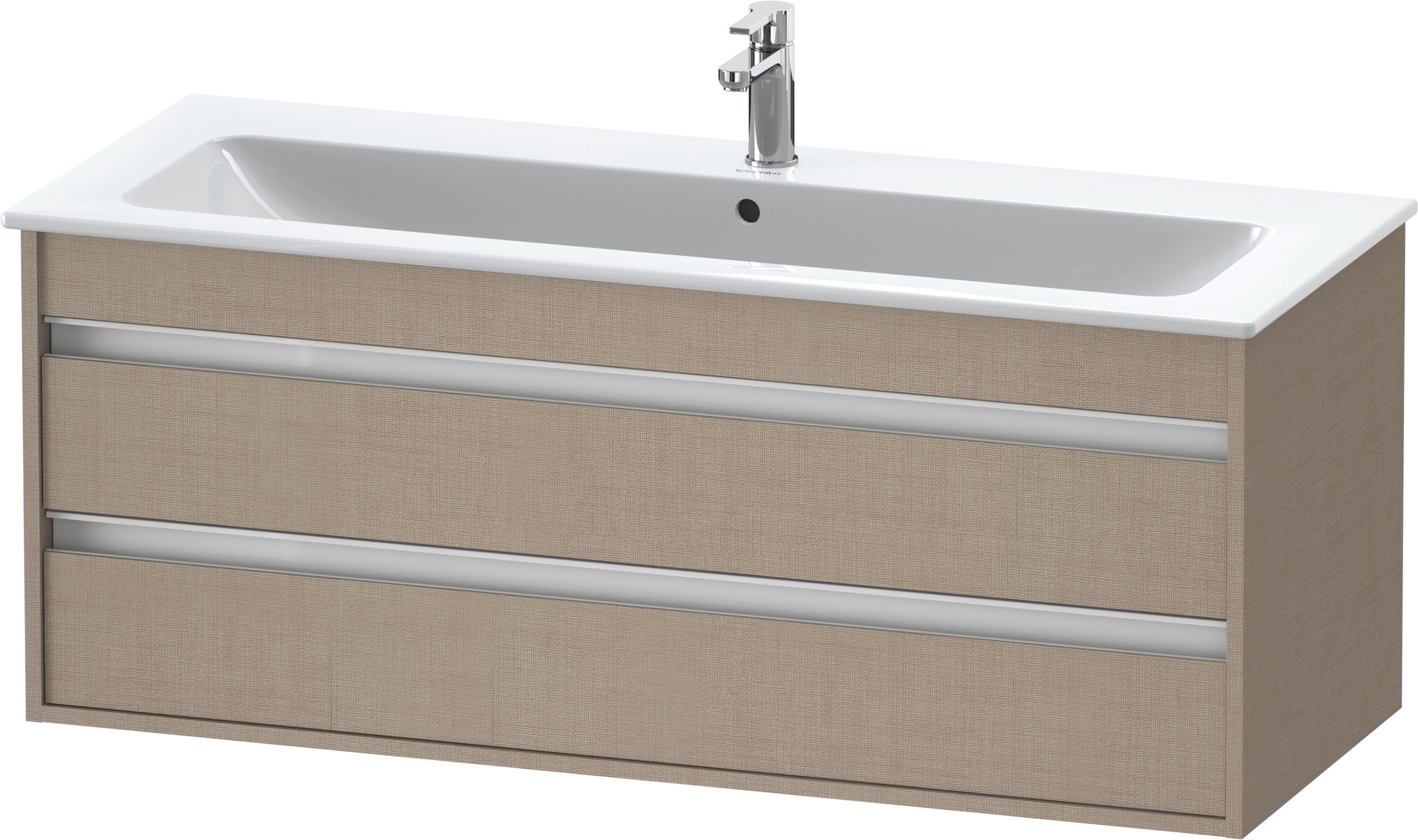 Duravit WTU Ketho f. ME by Starck, 2 Schubk. 480x1200x475mm, Leinen