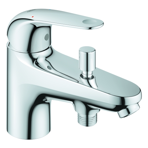 GROHE EH-Wannenbatterie Euroeco 24281_1 Einlochmontage chrom