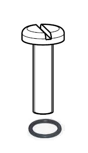 Gruenbeck Schraube mit O-Ring