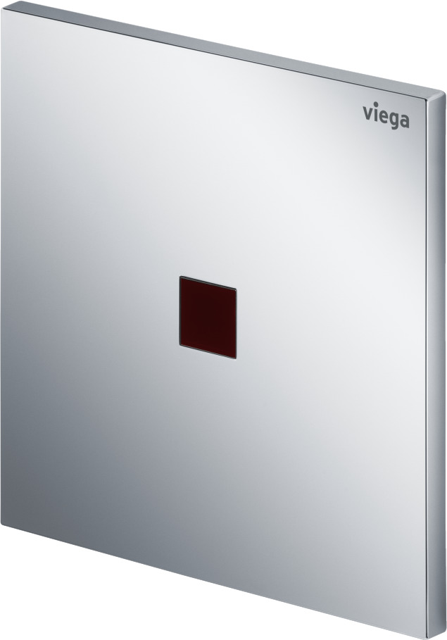 Viega Urinal Ausstellungsplatte VfM 200 8620.29 aus Kunststoff schwarz matt