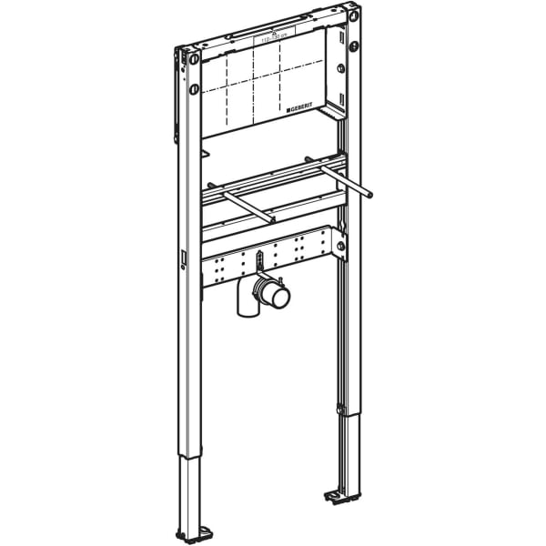 Geberit Duofix Element f. WT, 112-130 cm Wandarmatur Unterputz