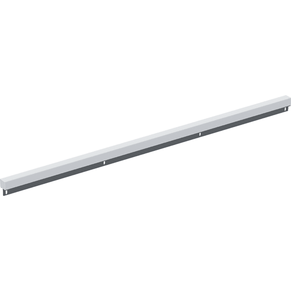 Geberit Lichtleiste ob. f. Option Plus, eckig Lichtspiegel B:60cm, schwarz-matt / alu.
