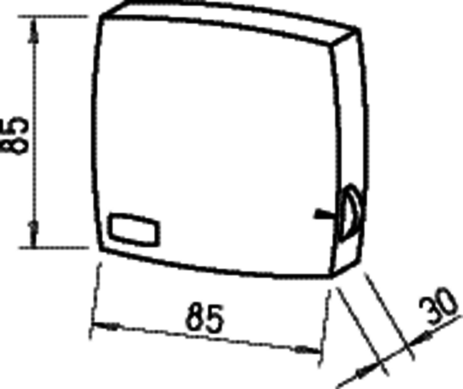 Helios TFR-ALB Raum-Temperaturfühler zu ALB EC