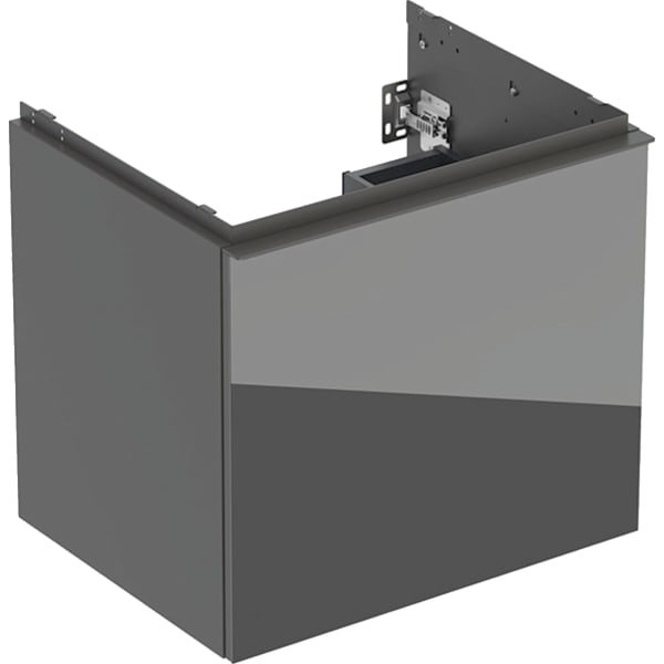 Geberit Acanto US für WT B:60cm, 1 Schubl. 1 i.Schubl., lava matt/Glas lava Geberit Acanto US für WT B:60cm, 1 Schubl. 1 i.Schubl., lava matt/Glas lava