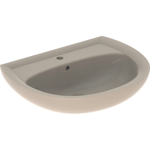 Geberit Renova Waschtisch, 65x51cm m. Hl., m. Ül., bahamabeige Geberit Renova Waschtisch, 65x51cm m. Hl., m. Ül., bahamabeige