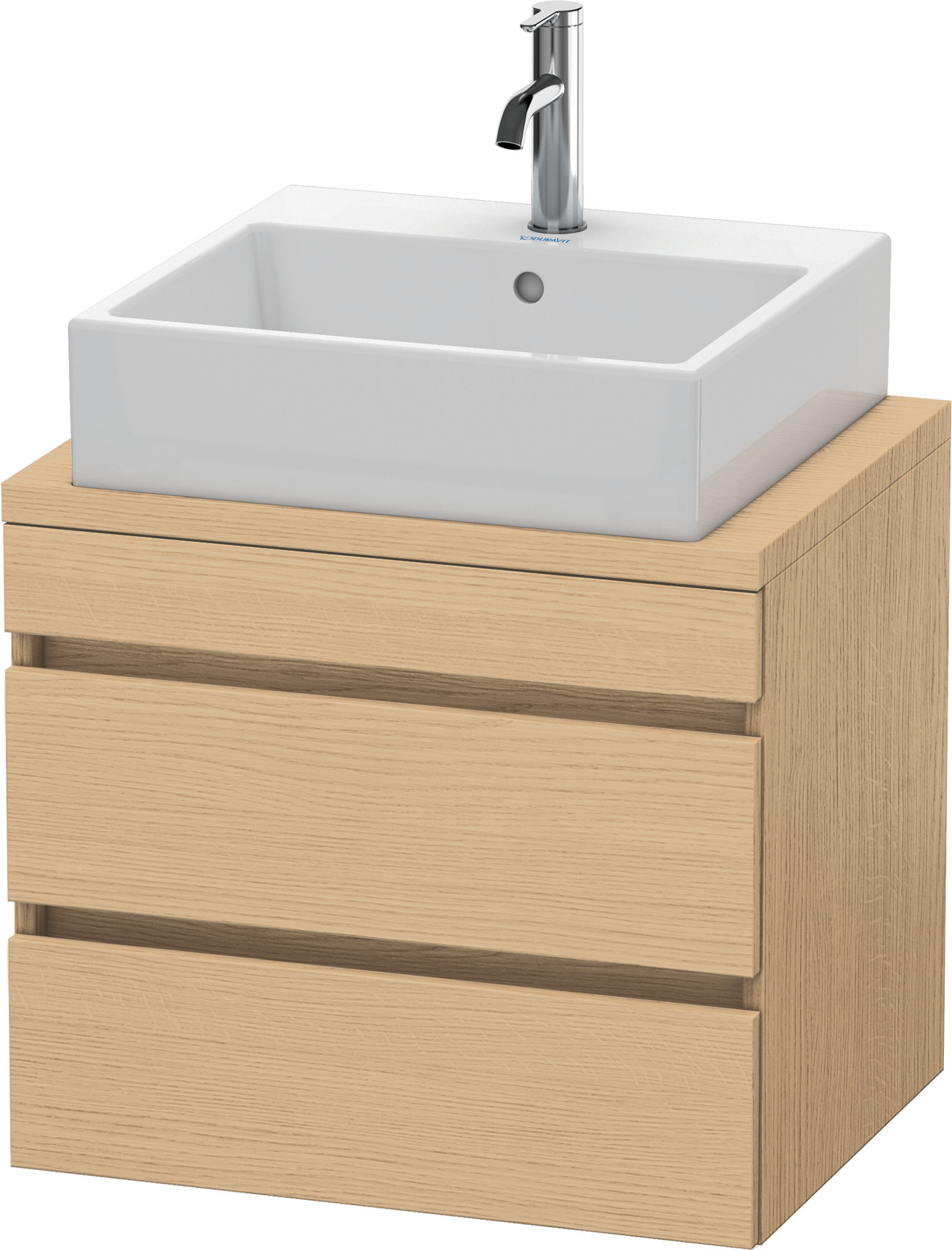 Duravit WTU DuraStyle f. Konsole 512x600x478 2SchKa, Eiche Natur