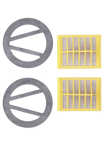JUDO Ersatzteilset 2xSieb 0,32+Dichtung für JRSF 1 1/2'' - 2''