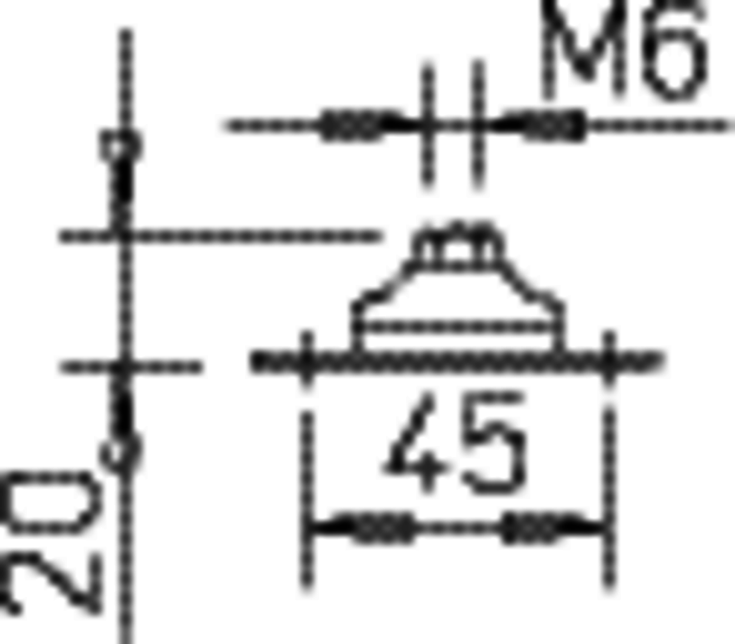 Helios SDD 1 Schwingungsdämpfer für Druckbelastung, 1 Satz=4 Stück