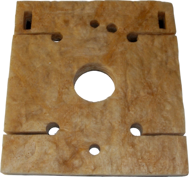 Wolf Wärmedämmung hinten 620X570X60 für NK-32/40