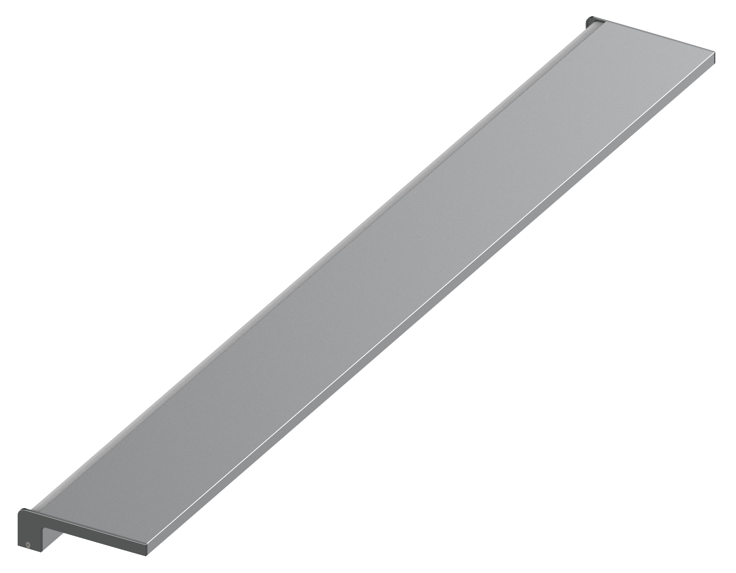 KEUCO Aufsatzleuchte L1 13606 Ersatzt.SPS 1202x43,8x147,5mm silb./chrom