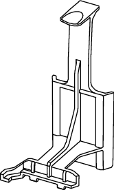 TECE-Ersatzteil Niederhalter Ablaufventil für Spülkasten 320 mm