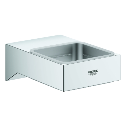 GROHE Halter Selection Cube 40865 für Glas/Seifenschale/-spender chrom GROHE Halter Selection Cube 40865 für Glas/Seifenschale/-spender chrom