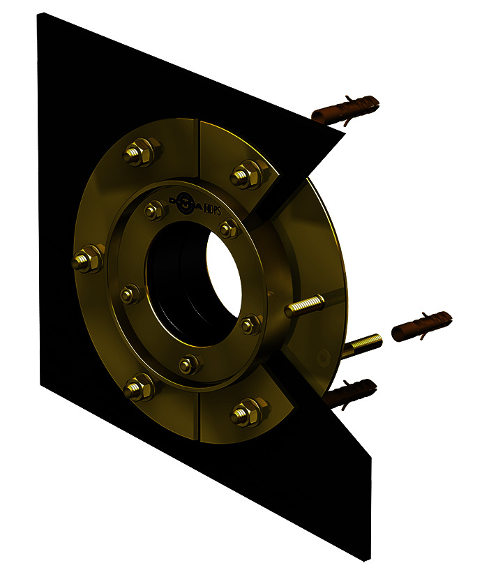 Curaflex C/2/SD/5 mit DPS DN 250 für 173,0 - 179,0 GGV / EPDM Curaflex C/2/SD/5 mit DPS DN 250 für 173,0 - 179,0 GGV / EPDM