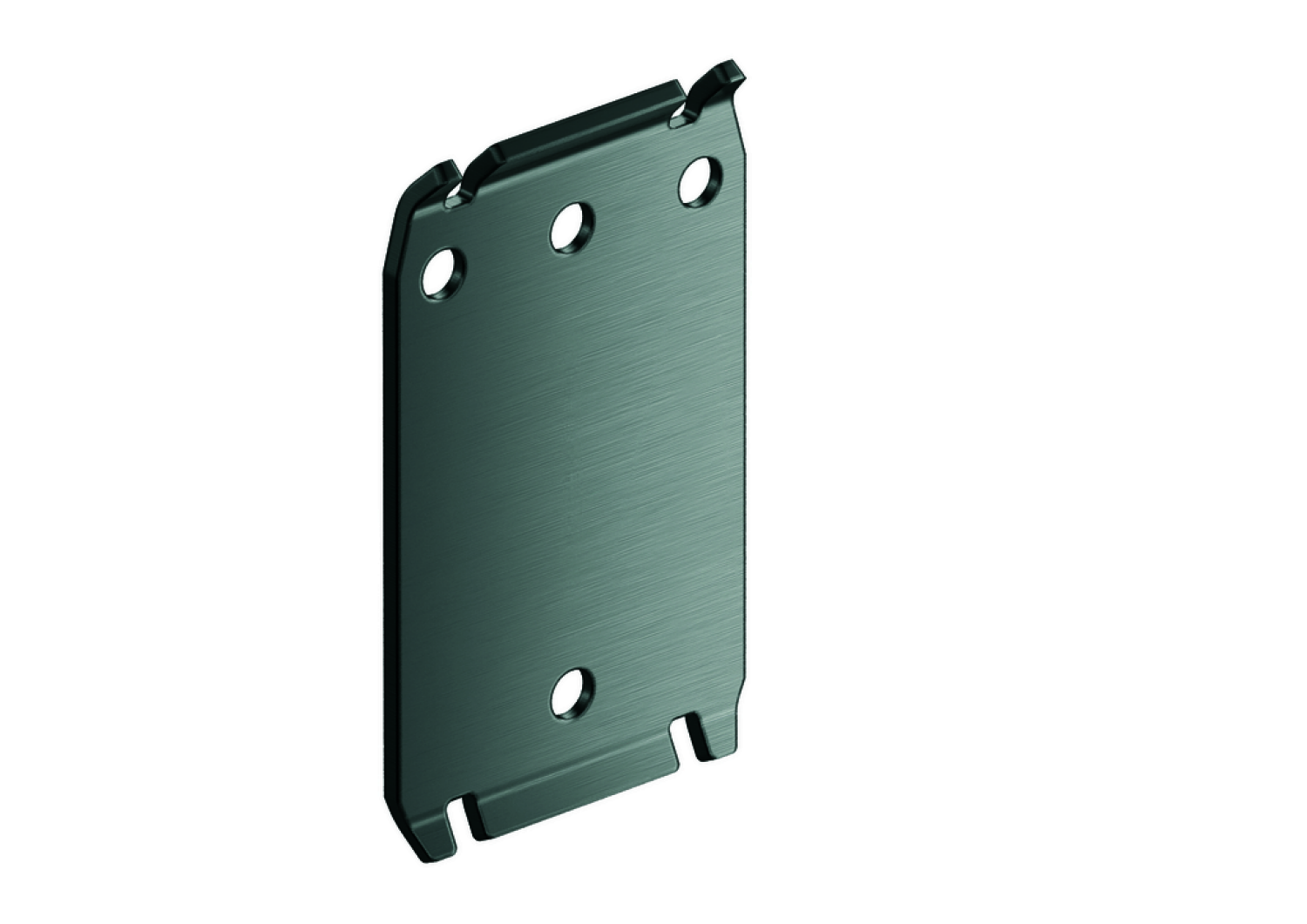 HEWI Montageplatte schliff SK-Griff LifeSystem