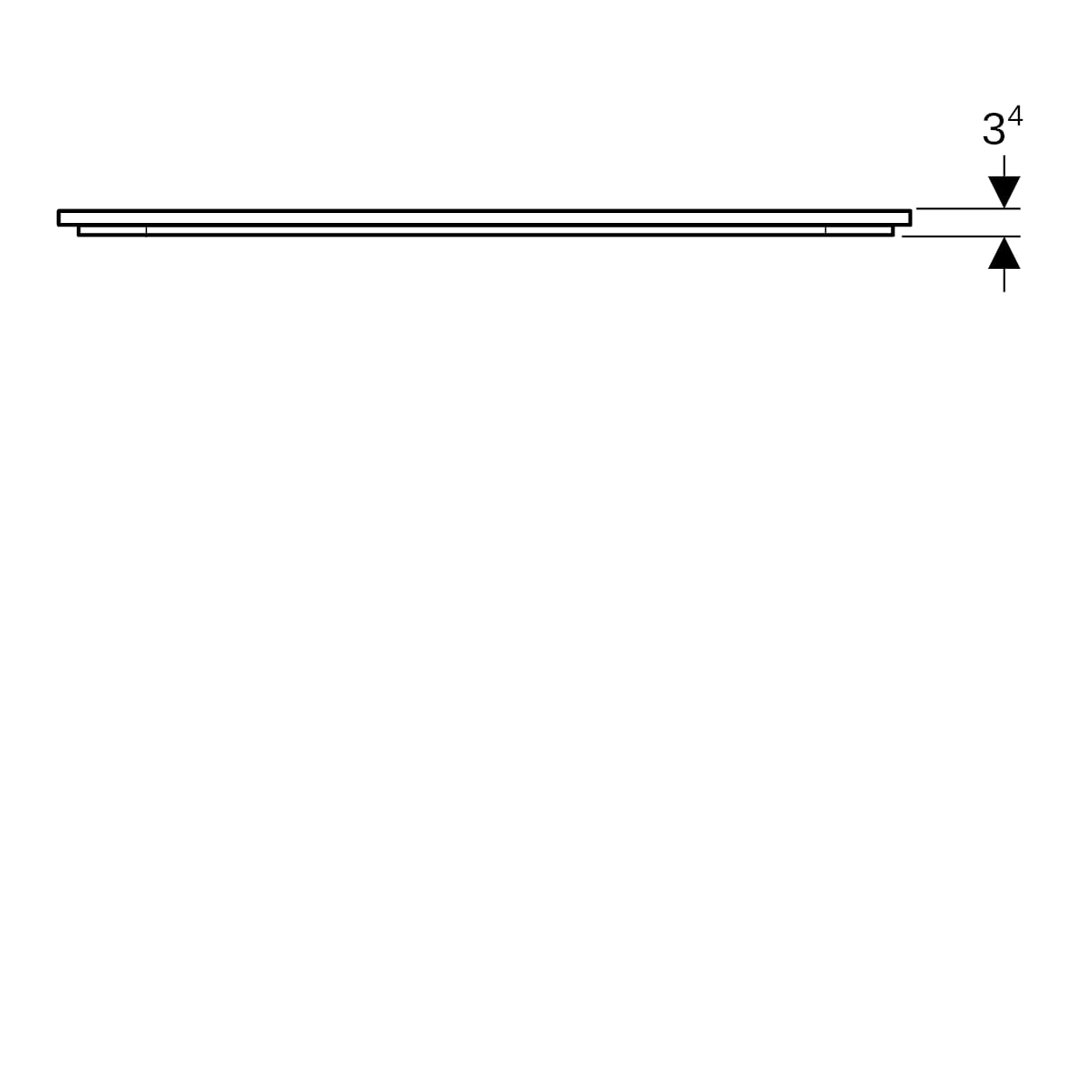 Geberit Duofix Installationsrahmen, 120x120cm für zehn Füße