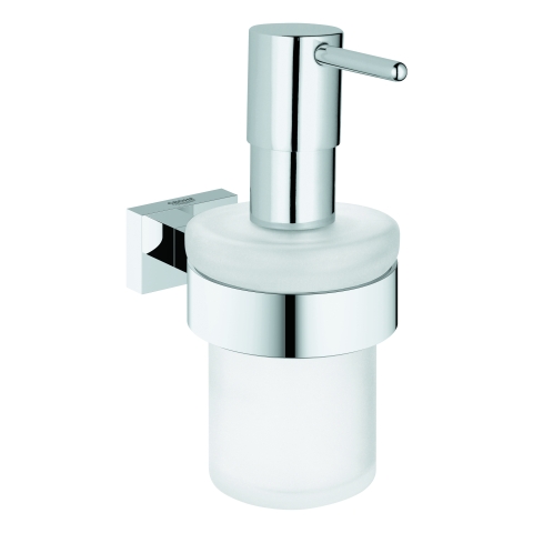 GROHE Seifenspender Essentials Cube 40756_1 mit Halter chrom
