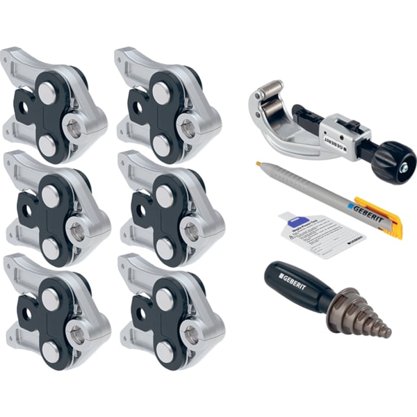 Geberit Mepla Pressbackenset d16-32 Geberit Kompatibilität (2) Geberit Mepla Pressbackenset d16-32 Geberit Kompatibilität (2)