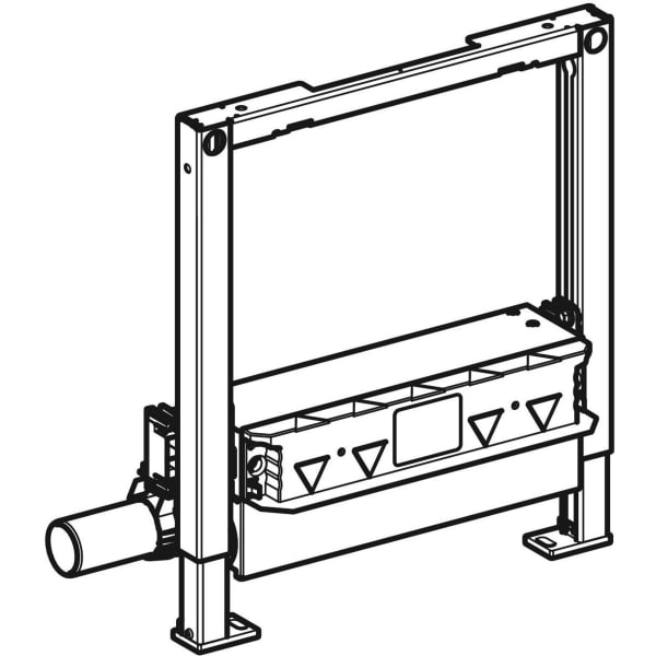 Geberit Duofix Element für Dusche 50cm mit Wandablauf d50