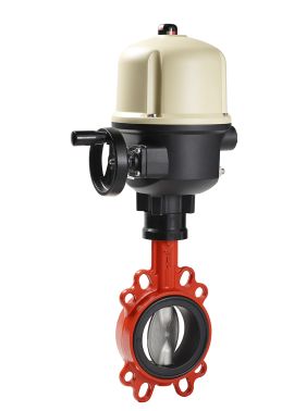 KSB Einklemm-Absperrklappe BOAX-S m.E-Antrieb AQ10 230V PN 6/10/16 DN 125