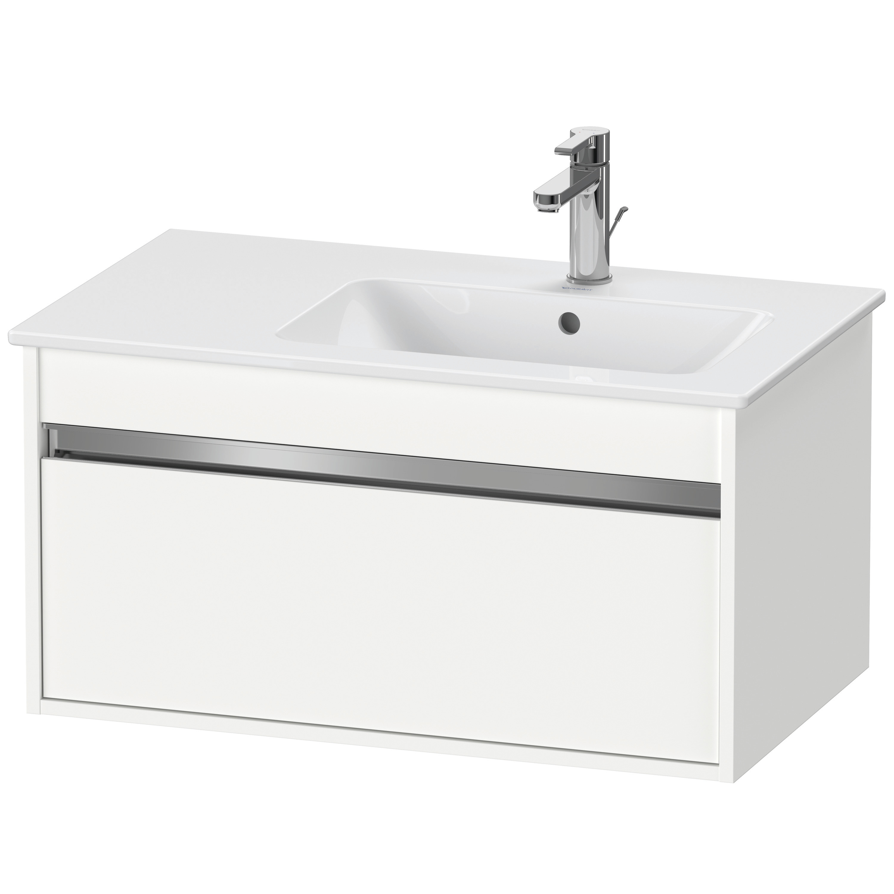 Duravit WTU Ketho f. ME by Starck, 1 Auszug 410x800x475mm, Weiß Matt