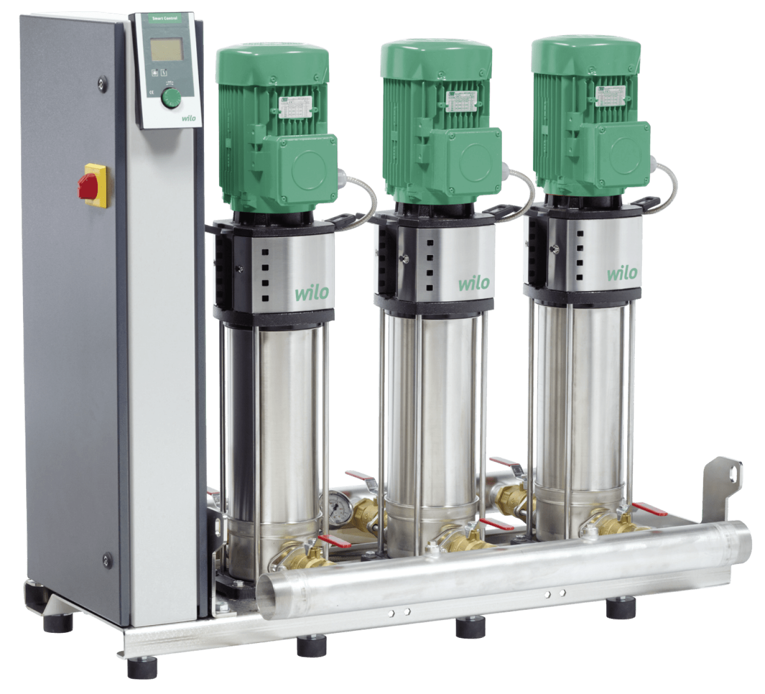 Wilo Mehrpumpenanlage SiBoost Smart 3 HELIX V5202-ES,7.5kW