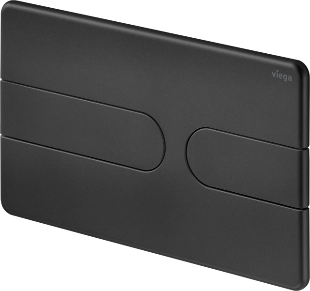 Viega WC Betätigungsplatte VfS 23 8613.1 aus Kunststoff in schwarz matt