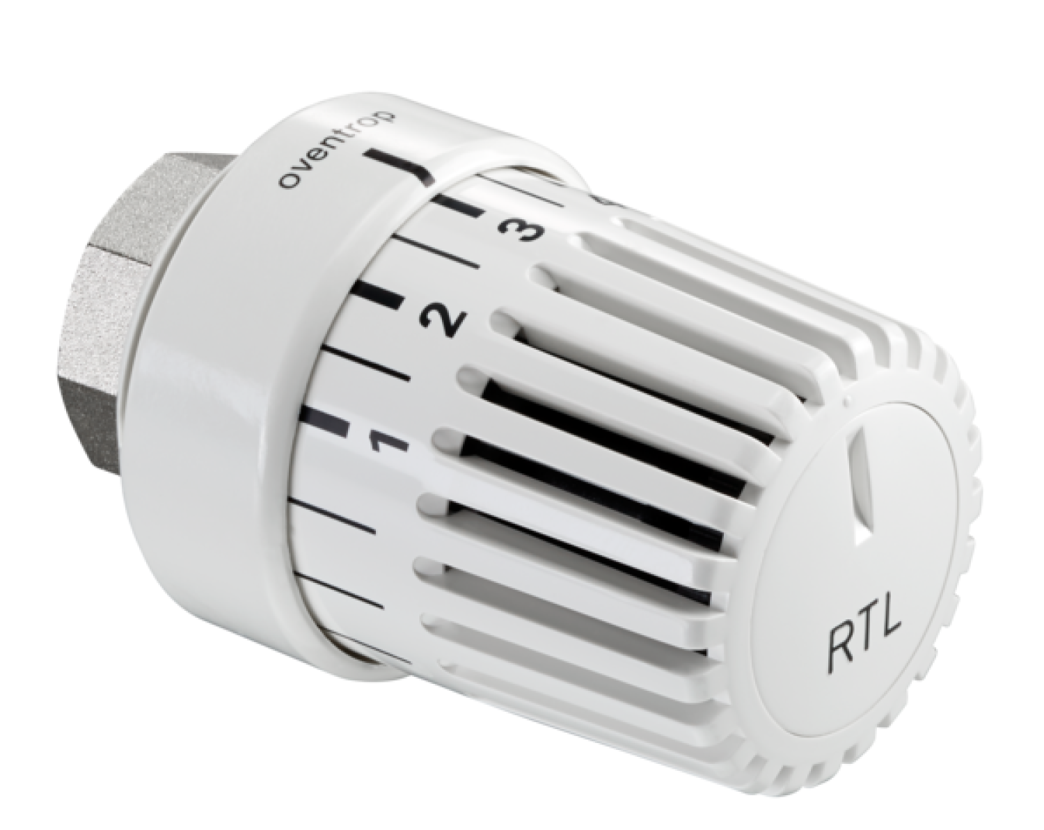 OVENTROP-Thermostat "Uni RTLH", weiß 20-50 C,für Rücklauftemperaturbegrenzung