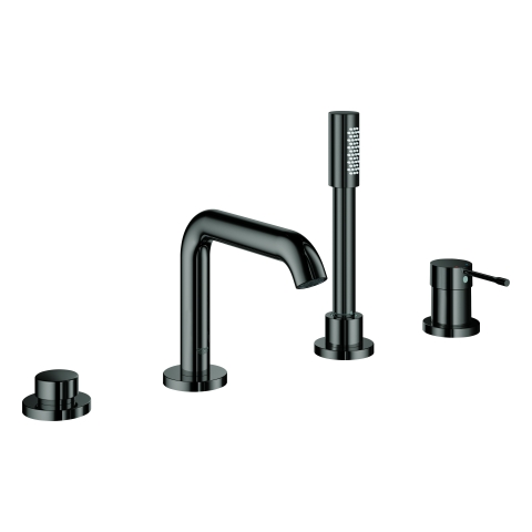 GROHE 4-Loch-Einhand-Wannenkombination Essence 25251_1 hard graphite